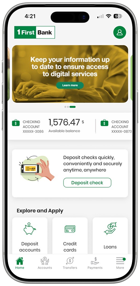 Apple Pay Registration Process from Digital Banking