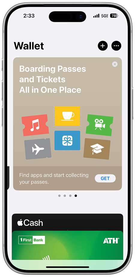Steps how to add card on the Apple Wallet