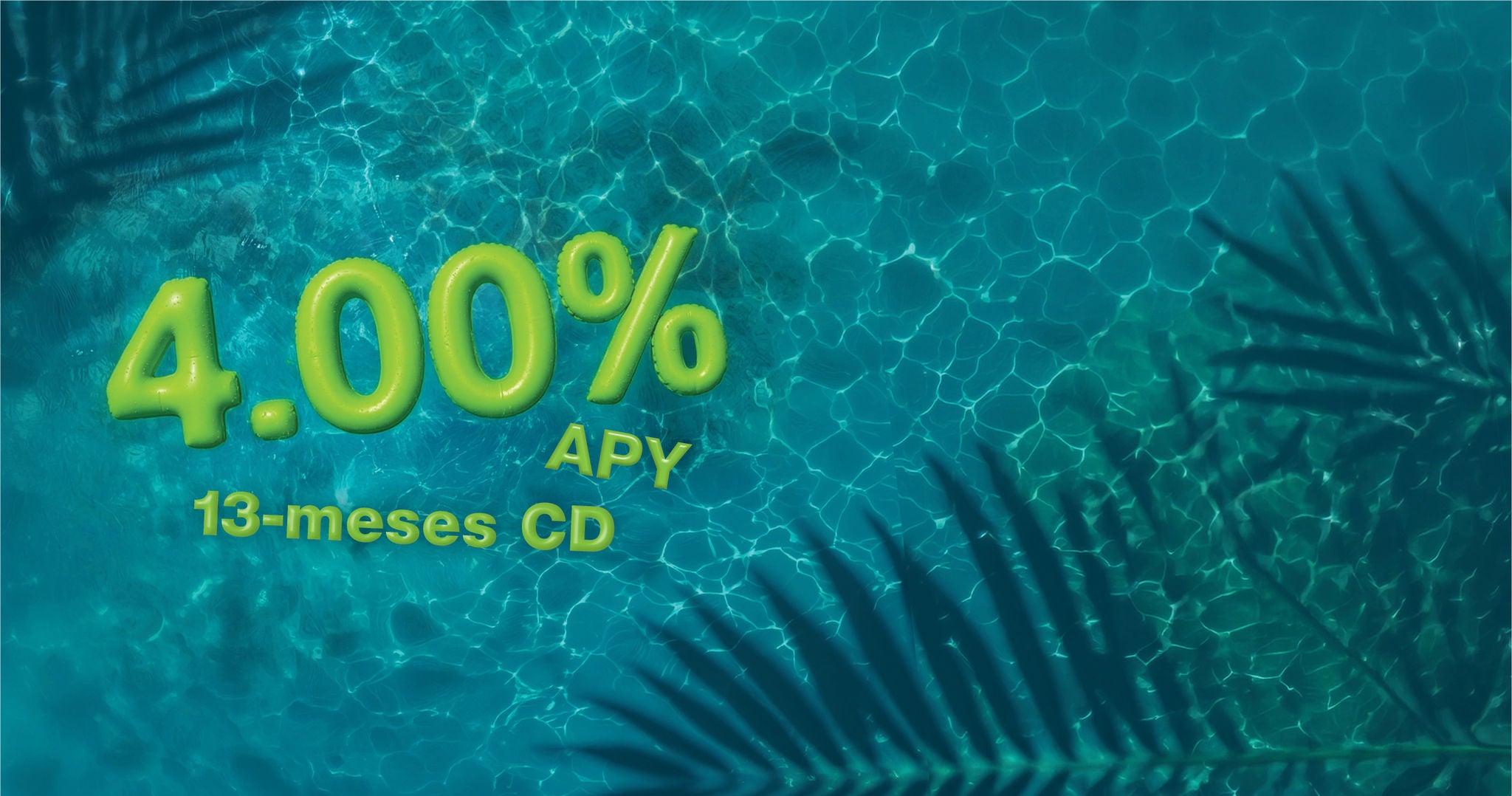 globos flotando en piscina en forma de 4.00%