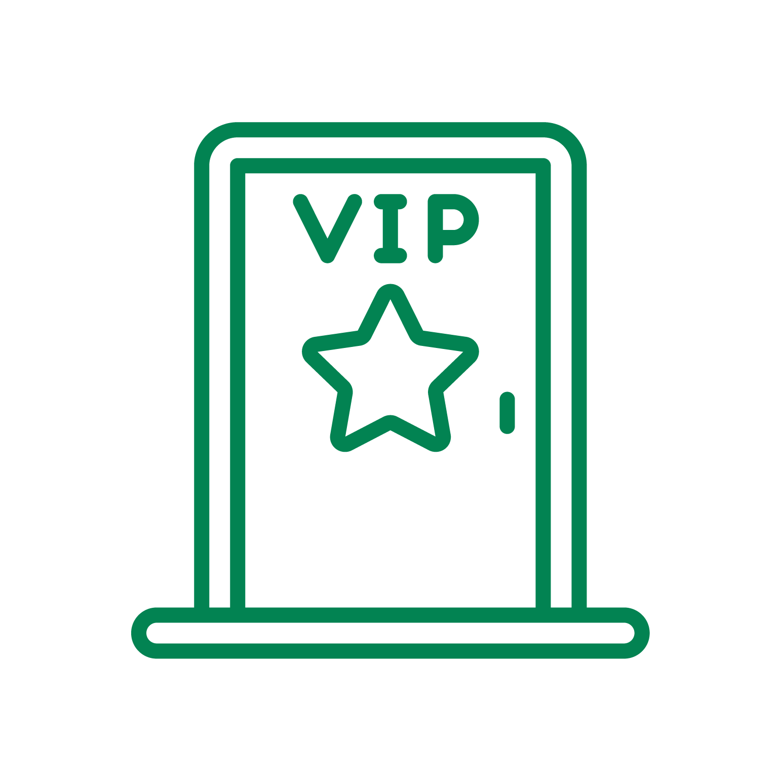 Puerta entrada al vip